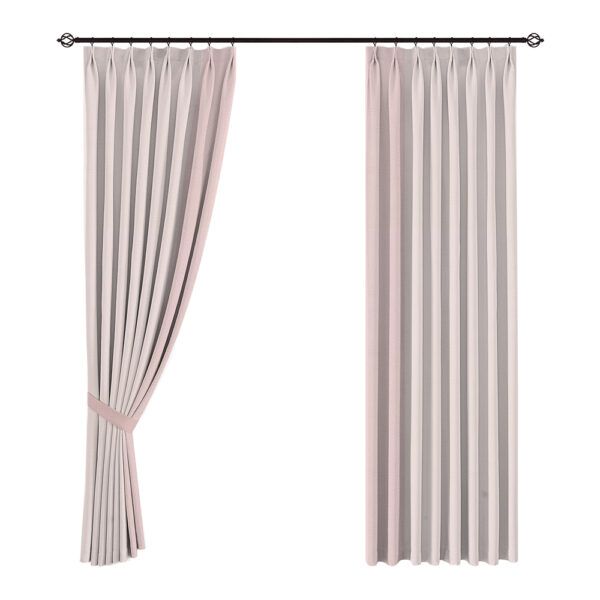 B2B Fireproof Curtains for Hotel Projects Smart Home Compatible Blinds, Luxurious  Curtains Modern Design OEM/ODM