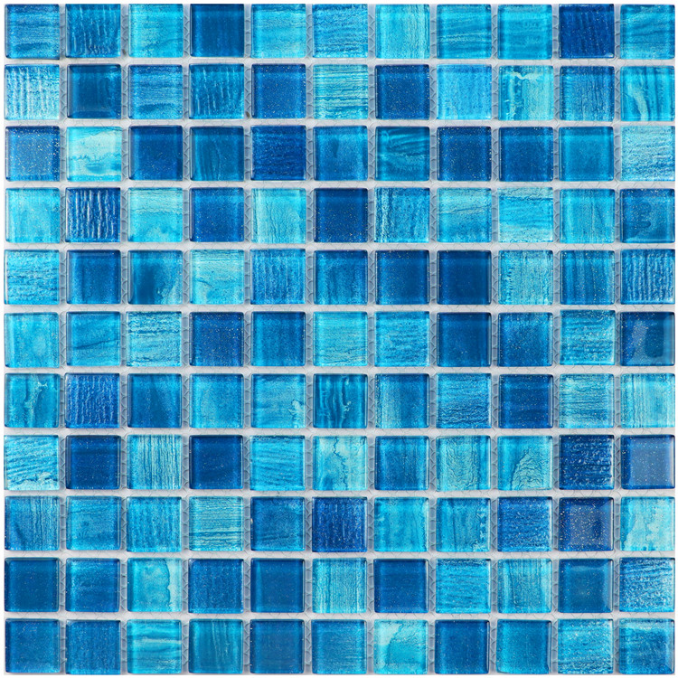 Good Quality Swimming Pool Mosaic Glass Tile