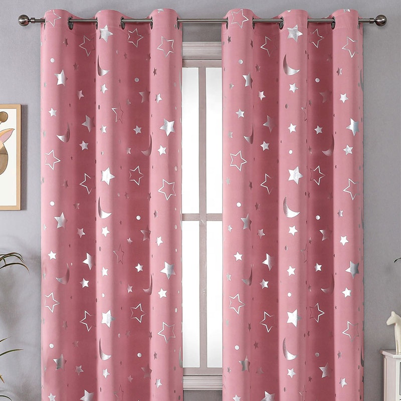 Factory Wholesale Bedroom Blackout Dim Out Curtains European & American Style All-Season Insulated
