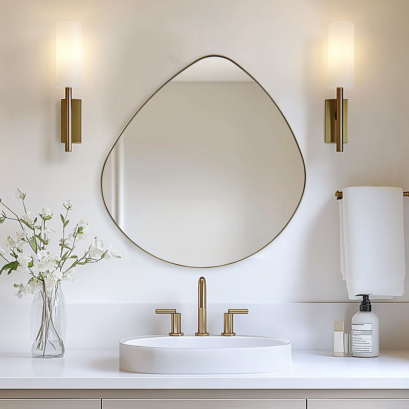 Handmade with Genuine Materials Artistic Decorative Mirror