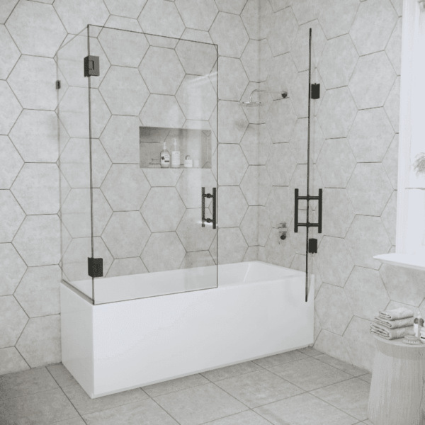 High-Quality Bathtub Glass Shower Doors Bulk Orders Direct from Manufacturer