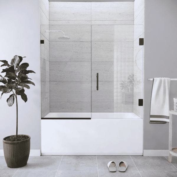 Hotel-Grade Bathtub Shower Doors Wholesale Supplier with Factory Installation Kits