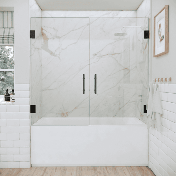 Tempered Glass Bathtub Shower Doors Anti-Shatter & Factory Direct Wholesale