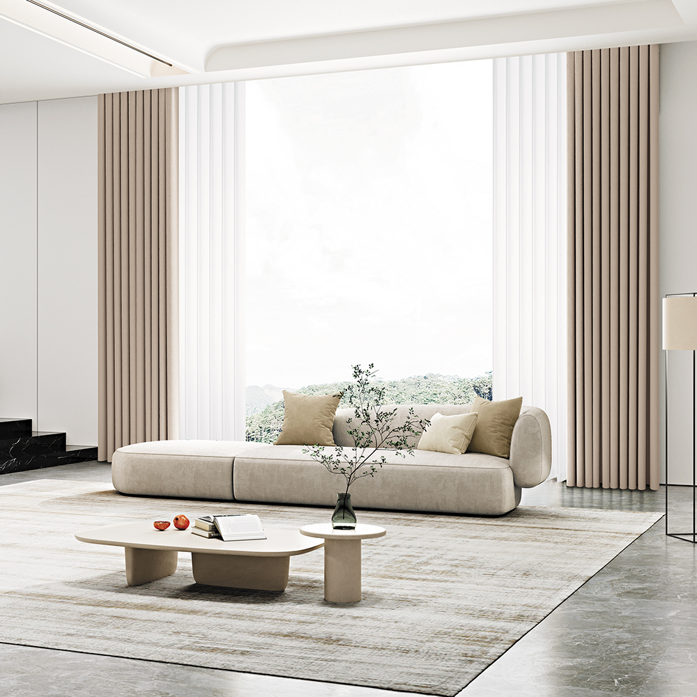 Noise Reduction UV Blocking, Perfect for City Apartments Neutral Tones for Modern Interiors ODM&OEM