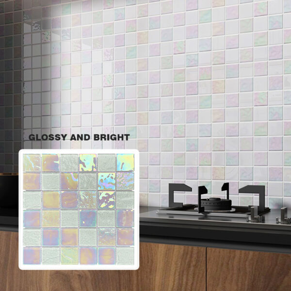 Porcelain Mosaic Tile for Swimming Pool Wholesale Glass Mosaic Tiles Factory Prices